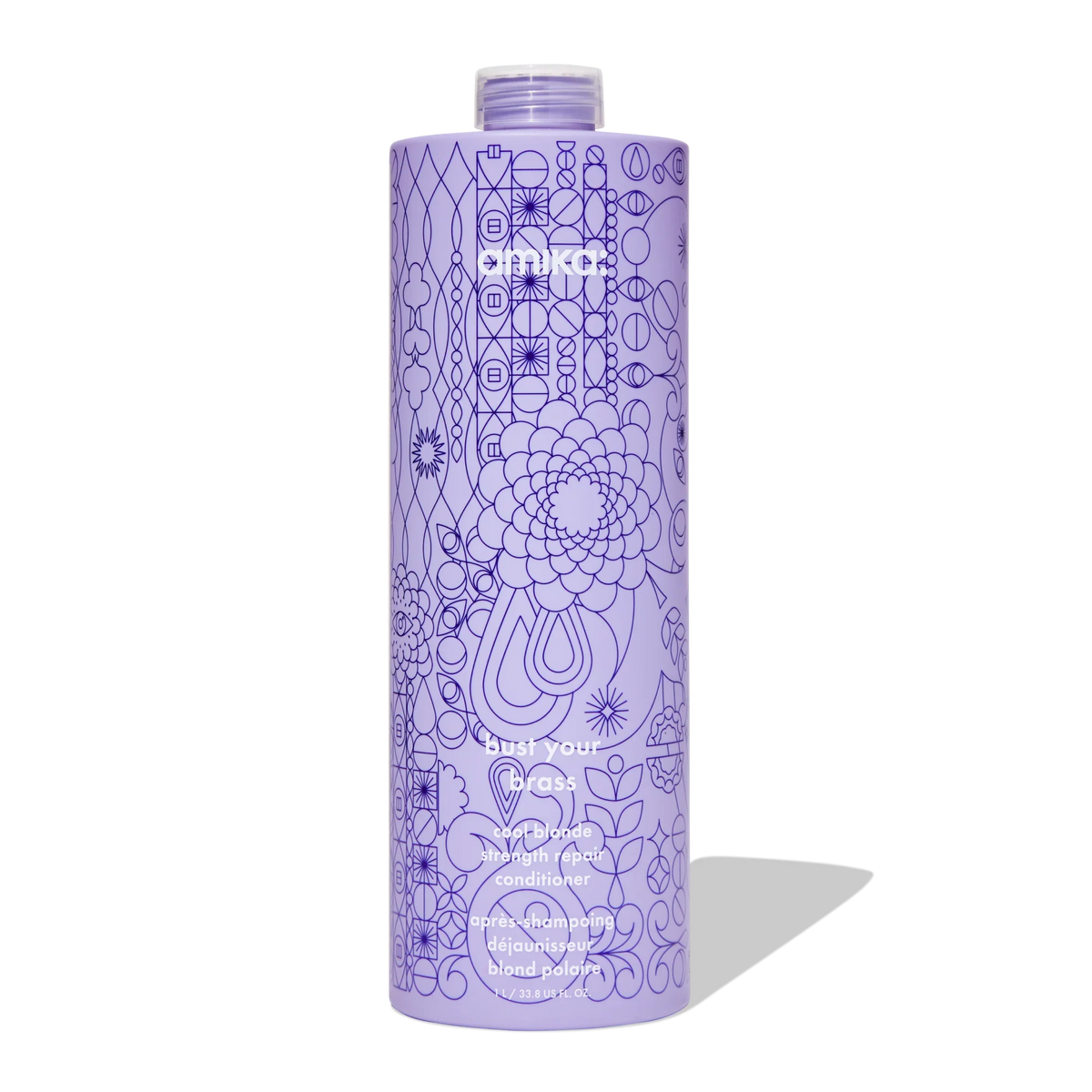bust your brass cool blonde strength repair conditioner - 9.2 oz / 275 ml