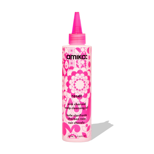 reset pink charcoal scalp cleansing oil - 6.7 oz / 200 ml