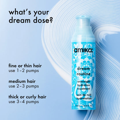 dream routine overnight hydrating hair mask