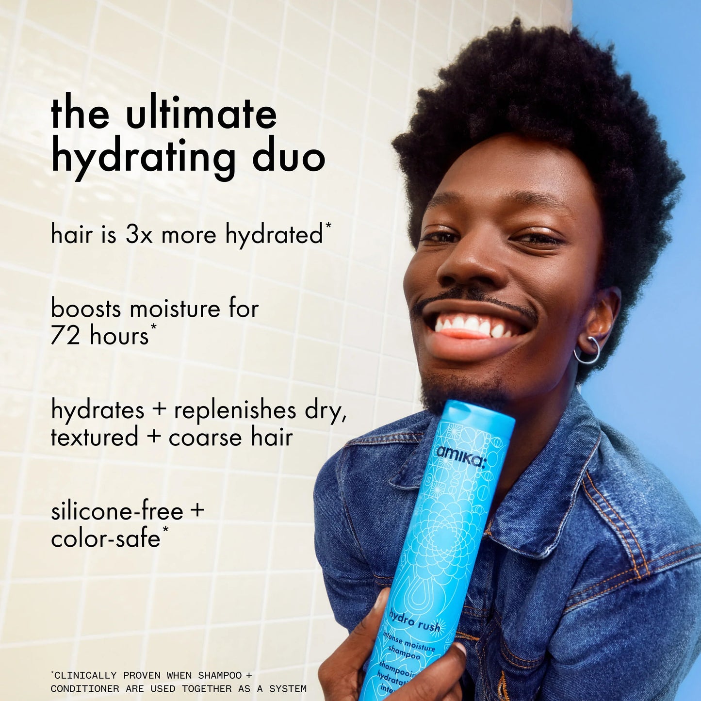 hydro rush intense moisture shampoo - 9.2 oz / 275 ml