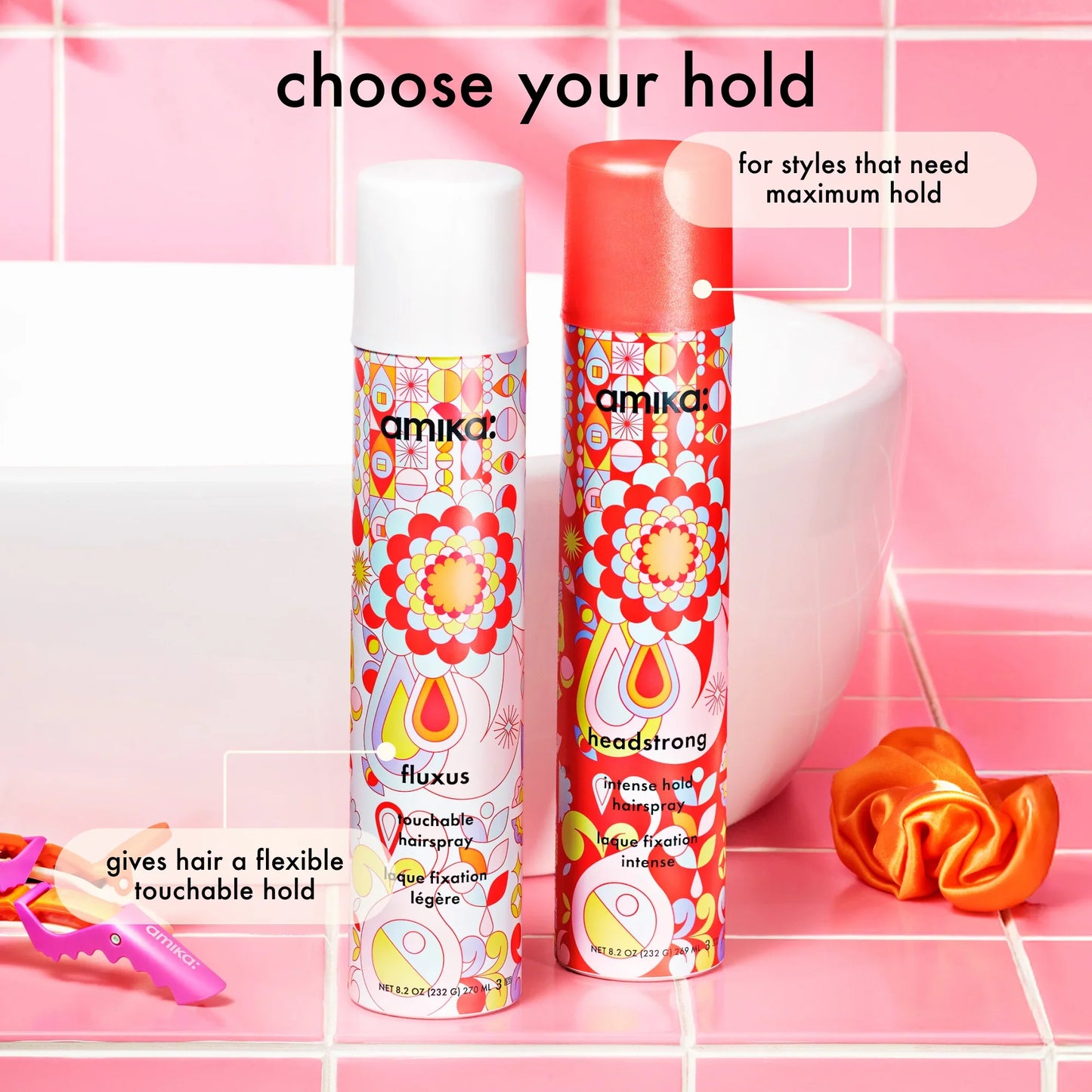 headstrong intense hold hairspray - 8.2 oz / 269 ml