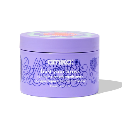bust your brass toning + strength repair mask - 8 oz / 250 ml