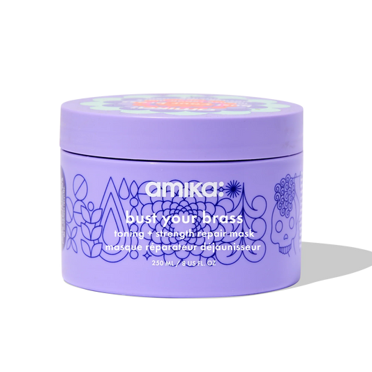 bust your brass toning + strength repair mask - 8 oz / 250 ml