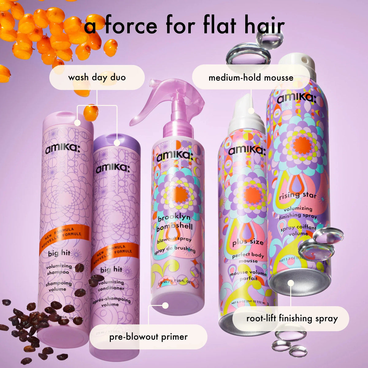brooklyn bombshell blowout + blow dry spray - 6.7 oz / 200 ml