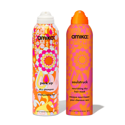 soften + refresh duo perk up dry shampoo + soulstruck mask set