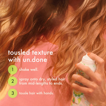 un.done volume and matte texture spray - 5.3 oz / 192 ml