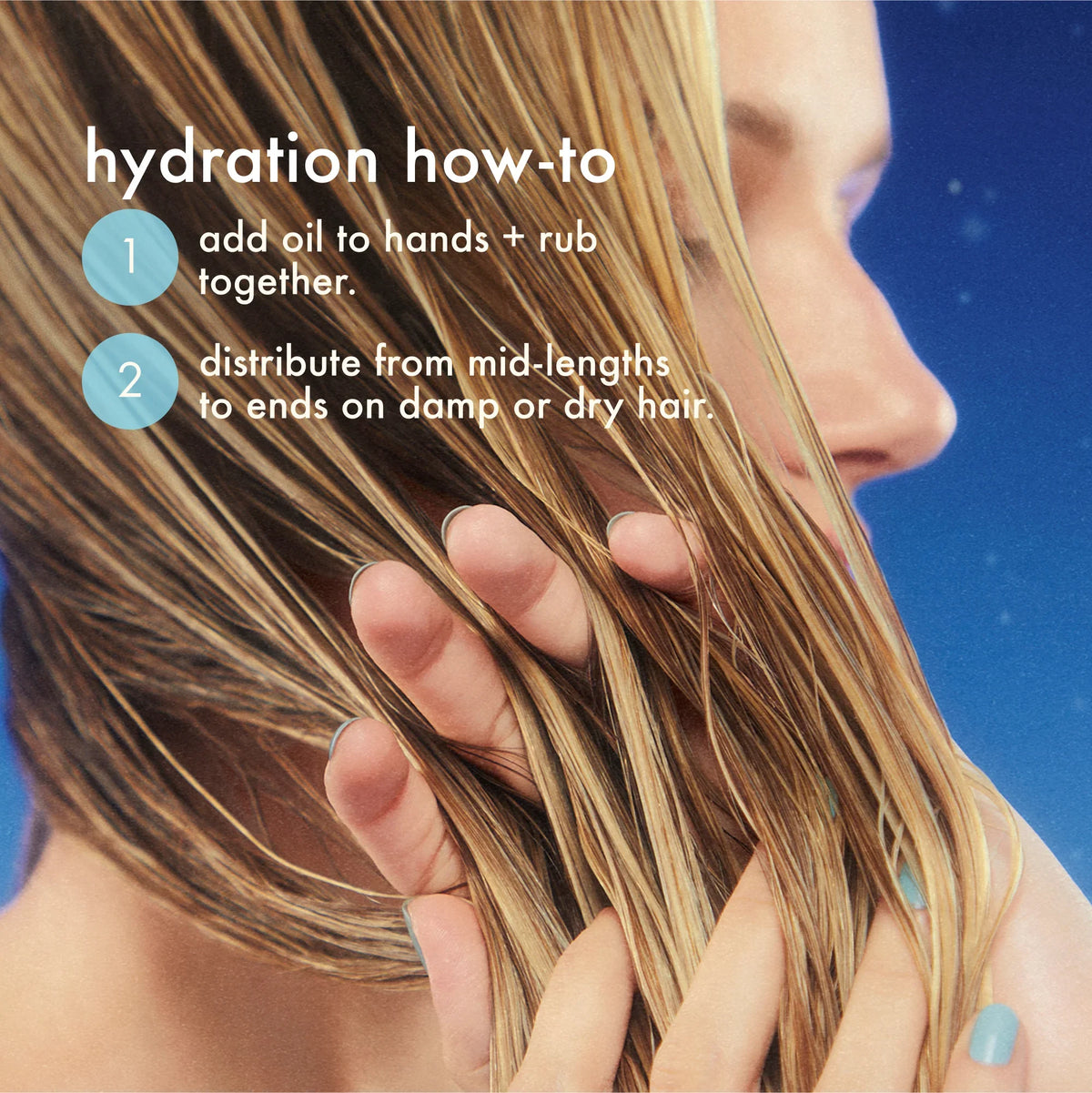 water sign hydrating hair oil for dry hair