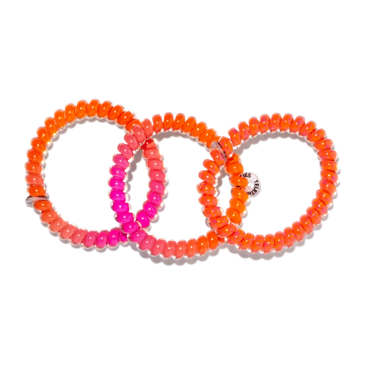 amika x TELETIES necessities set 3 pc hair ties, clip, essentials bag + perk up plus