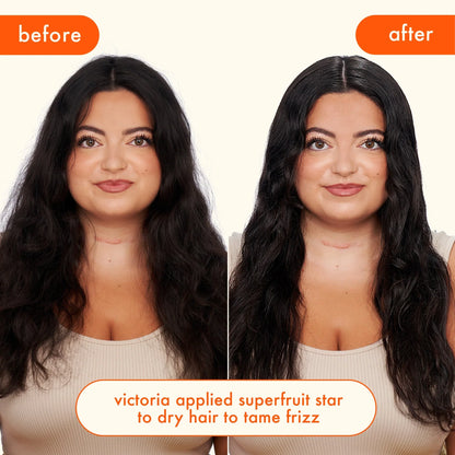 refresh, prep + mist set amika:aura hair + body mist, perk up plus dry shampoo, superfruit star styling oil
