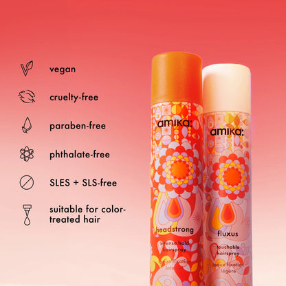 fluxus touchable, flexible hold hairspray - 8.2 oz / 270 ml