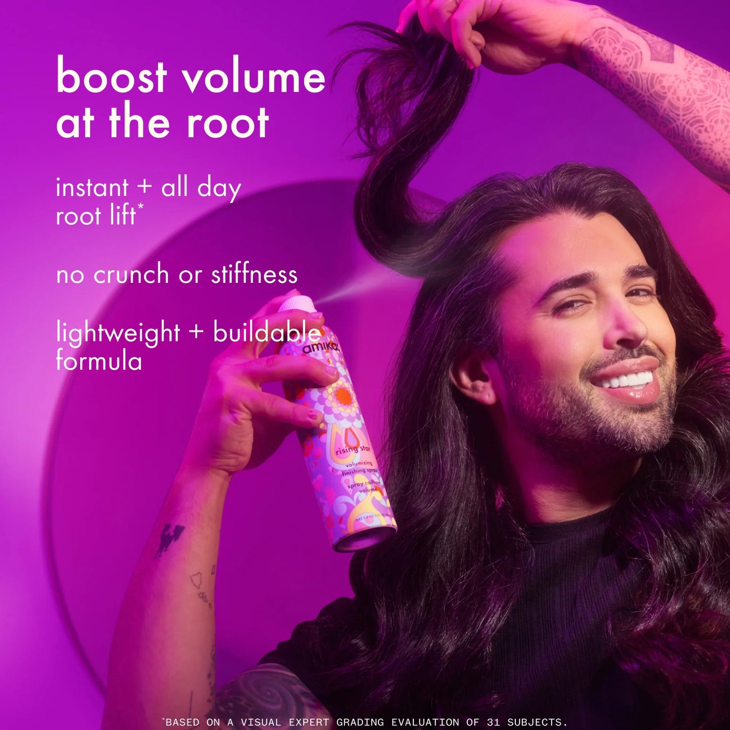 rising star volumizing finishing spray - 5.3 oz / 185 ml