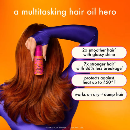 refresh, prep + mist set amika:aura hair + body mist, perk up plus dry shampoo, superfruit star styling oil