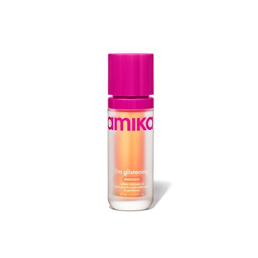 i'm glistening radiant rich body oil