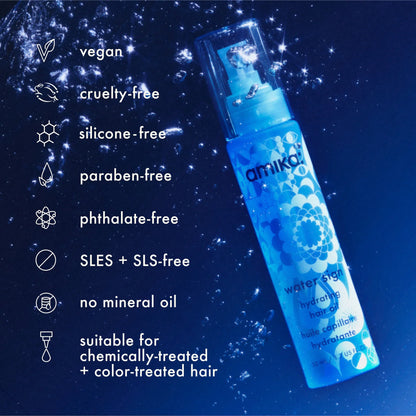 water sign hydrating hair oil for dry hair