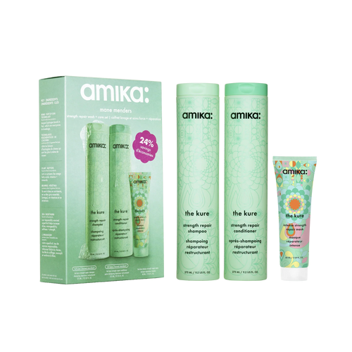 mane menders strength repair wash + care set