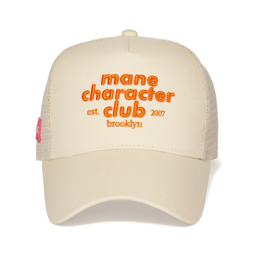 mane character trucker hat