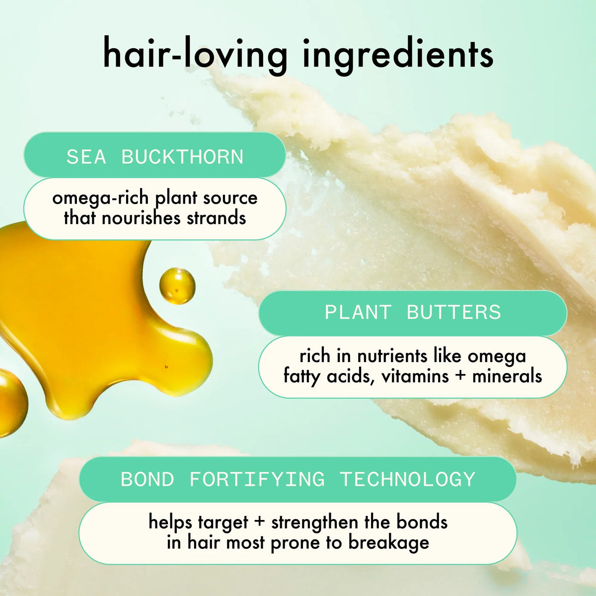 the comeback crew strengthening repair hair mask + treatment duo